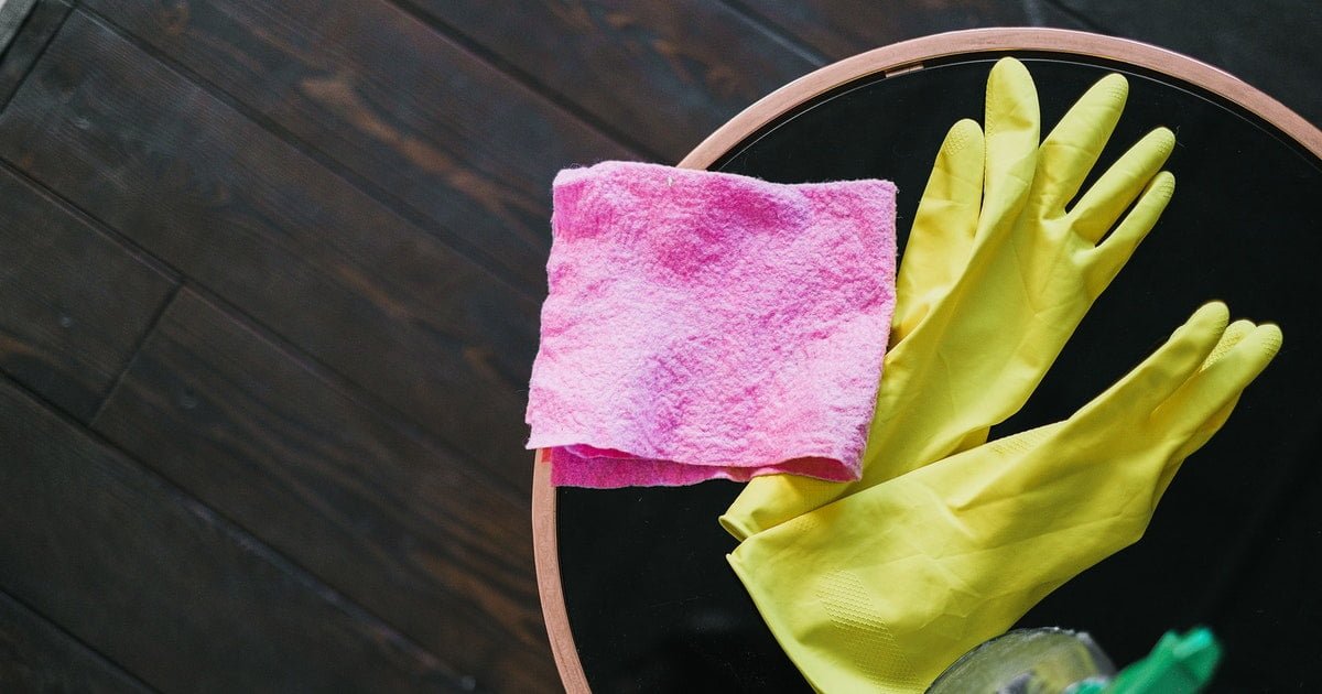 menghilangkan jamur di tas