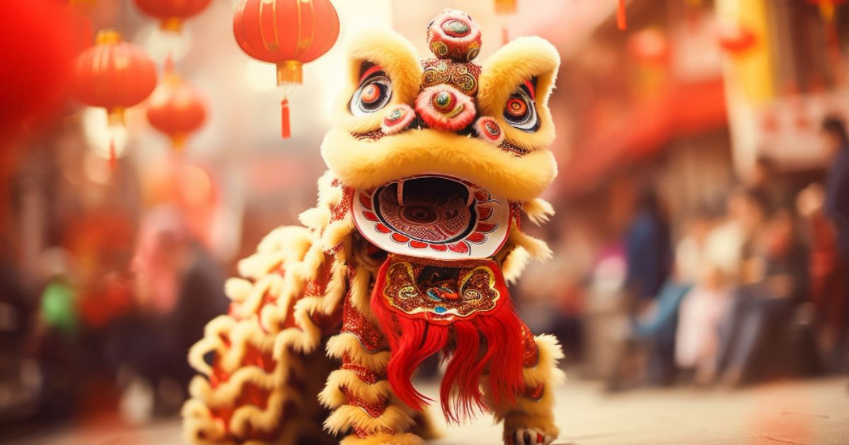 Barongsai di Perayaan Imlek