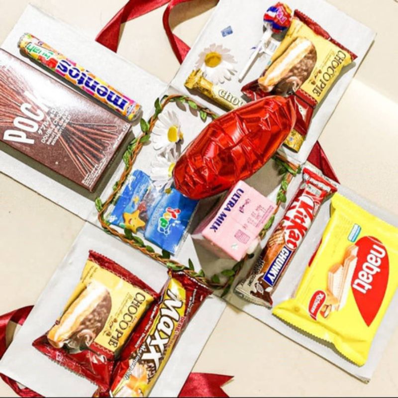 Cara Membuat Buket Snack (2)