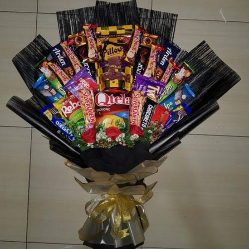 Cara Membuat Buket Snack (2)