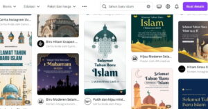 poster tahun baru hijriah