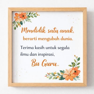 Bingkai Quote Inspiratif