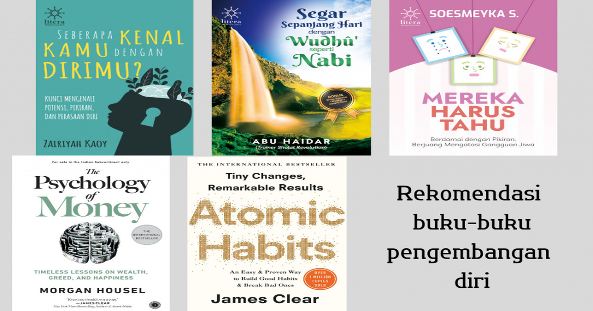 10 Ide Hadiah Wisuda: buku pengembangan diri