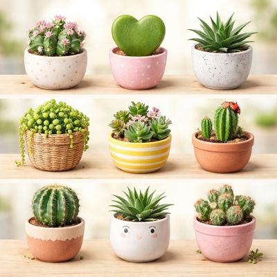 Tanaman Mini dalam Pot