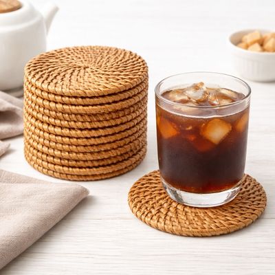 Tatakan Gelas Anyaman