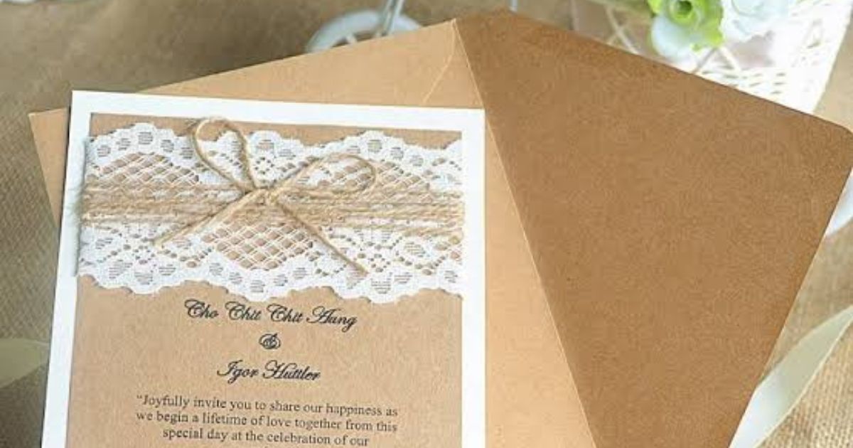 Jenis Kertas Undangan