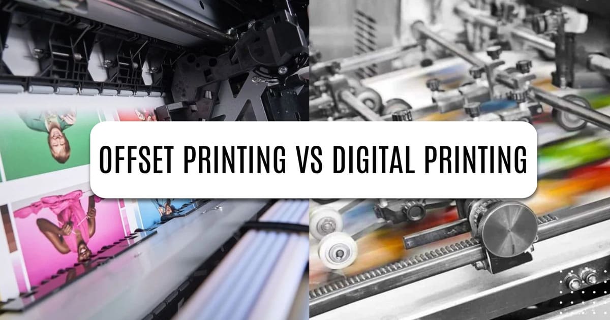 Apa Itu Digital Printing? Kelebihan dan Penerapannya: Digital vs offset