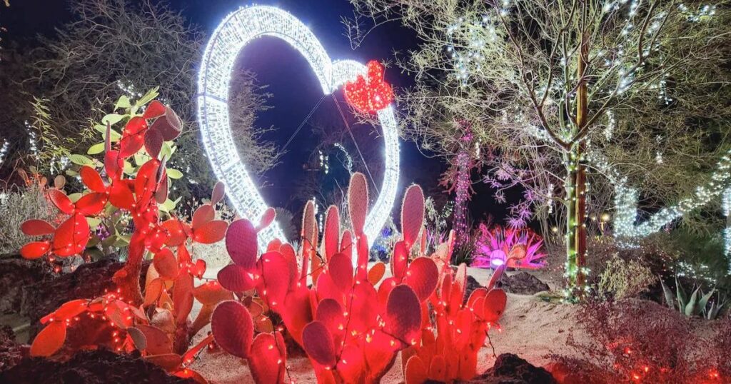 Ide Dekorasi Valentine Garden of Love