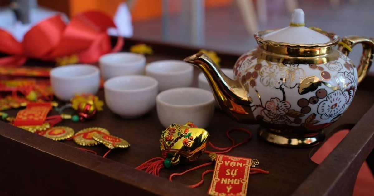 Hampers Imlek Set Teh Cina Premium