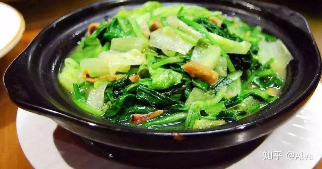 tradisi makan sayur 7 rupa imlek