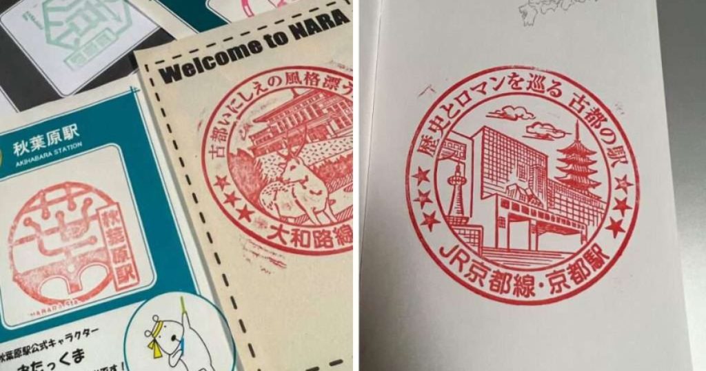 oleh-oleh khas Jepang - Eki Stamp
