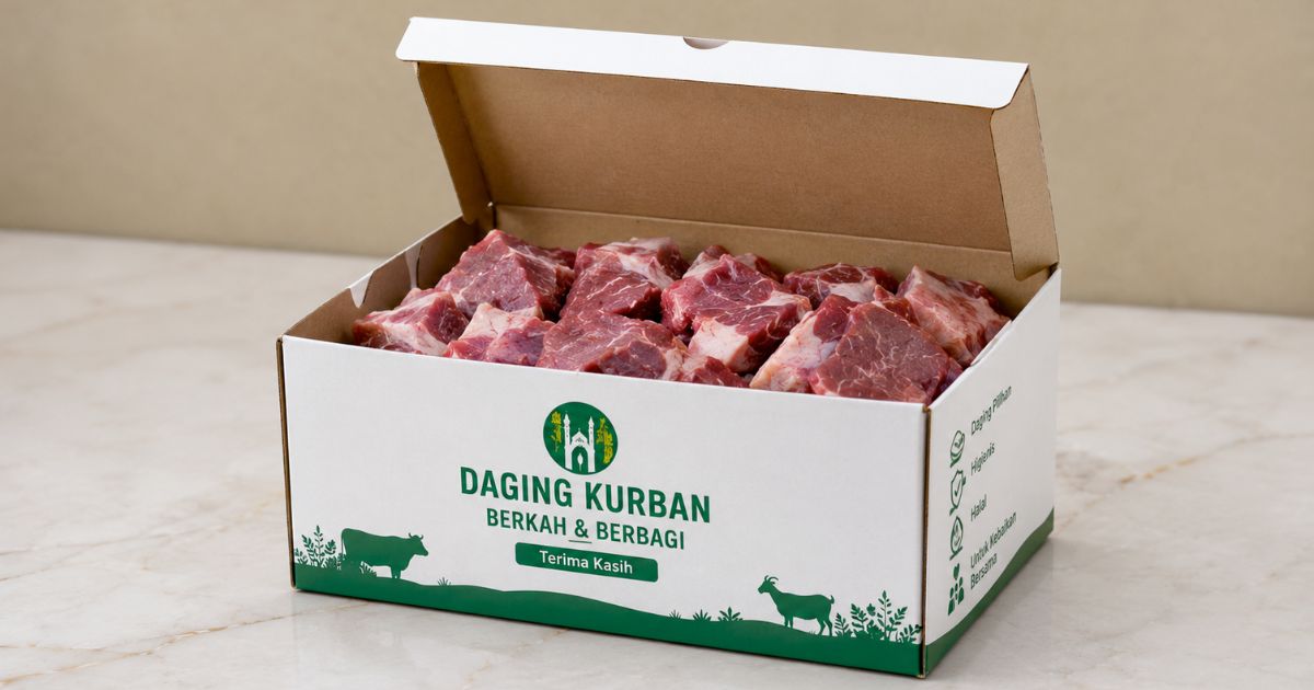 Wadah Daging Qurban