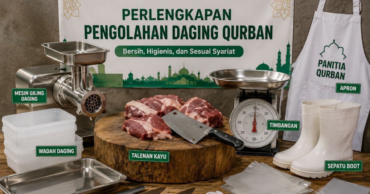 Checklist Perlengkapan Qurban yang Perlu Disiapkan