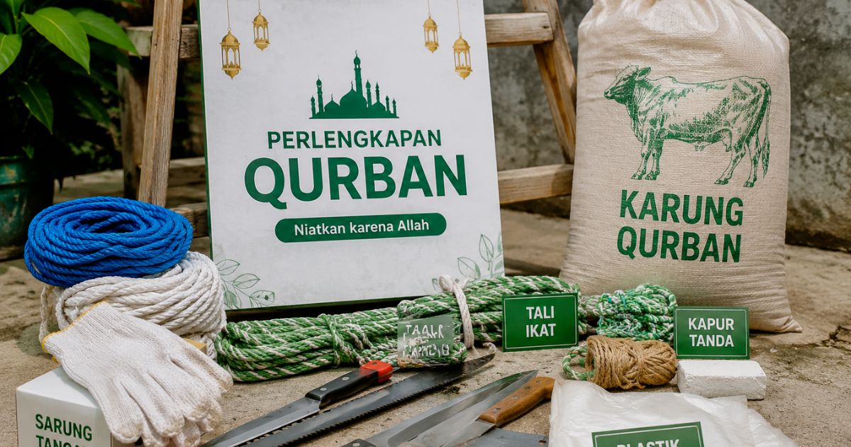 Berbagai Perlengkapan Qurban