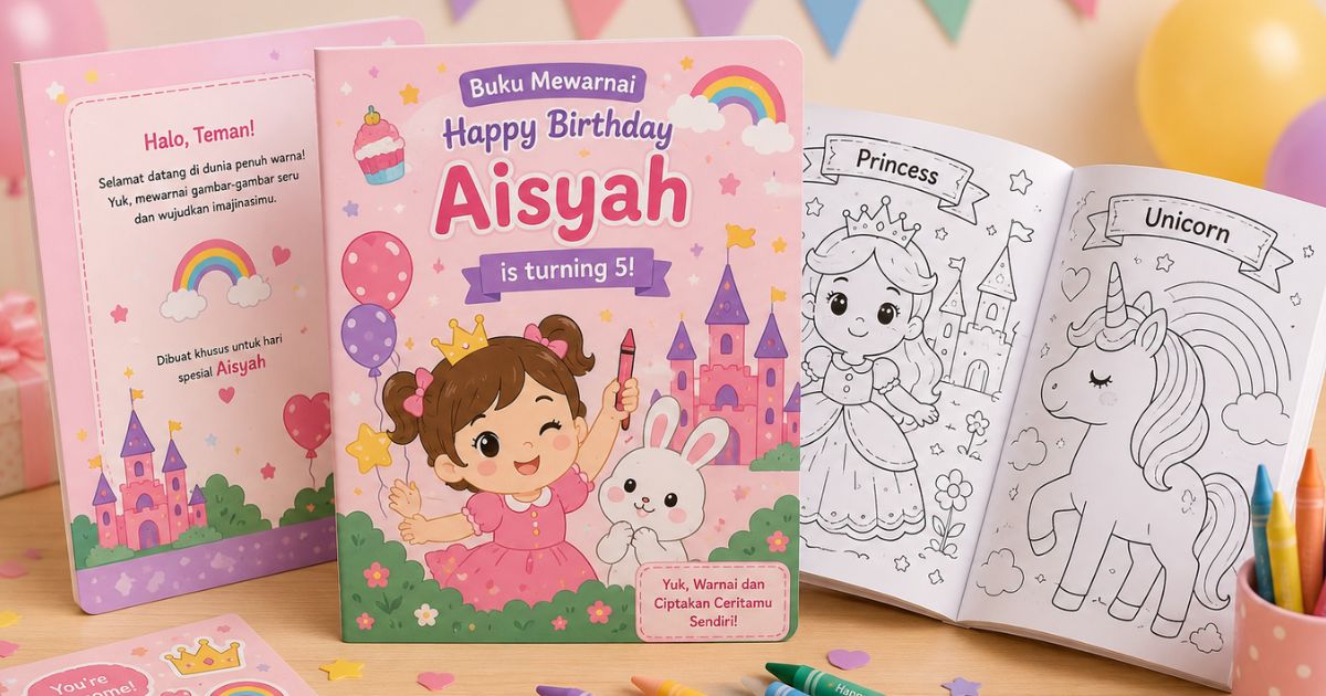 Buku Mewarnai