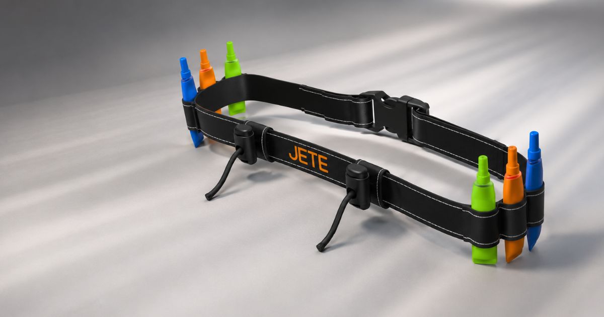 Running Belt dengan Bib Holder