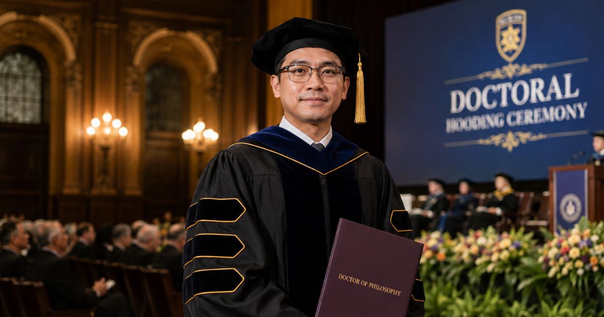 Jubah Wisuda Doktor (Doctoral Gown)