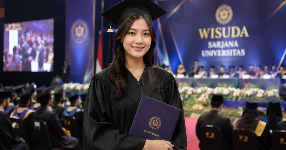 Jubah Wisuda Sarjana (Bachelor's Gown)