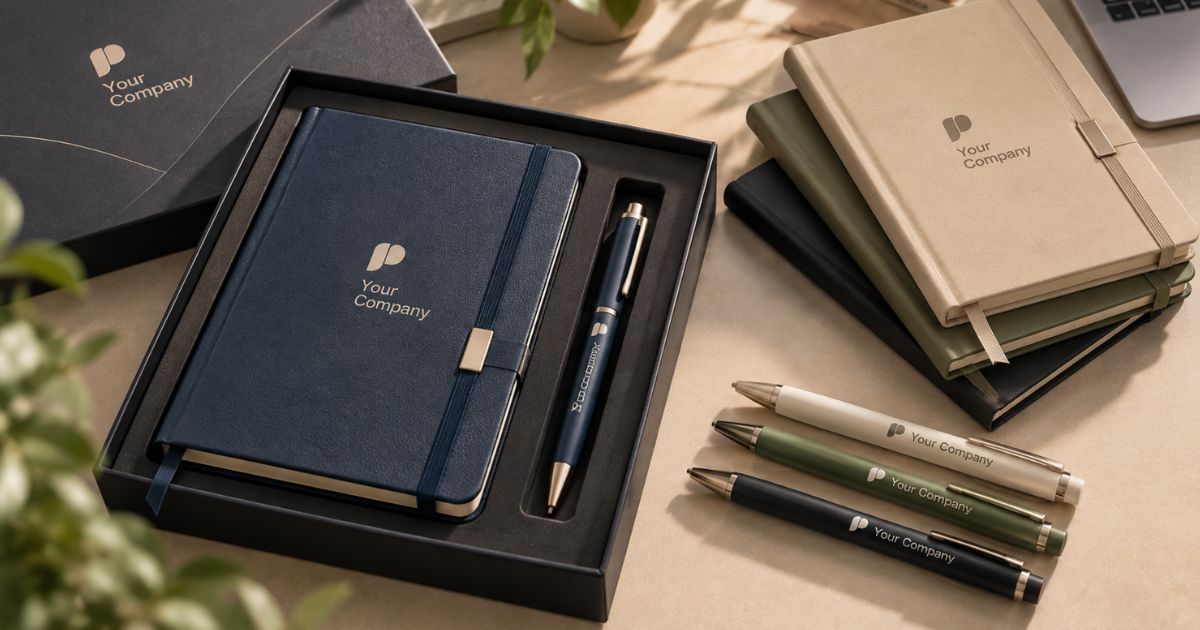 7 Rekomendasi Souvenir BUMN untuk Seminar, Gathering, hingga Corporate Gift 3 Notebook dan Pulpen Eksklusif