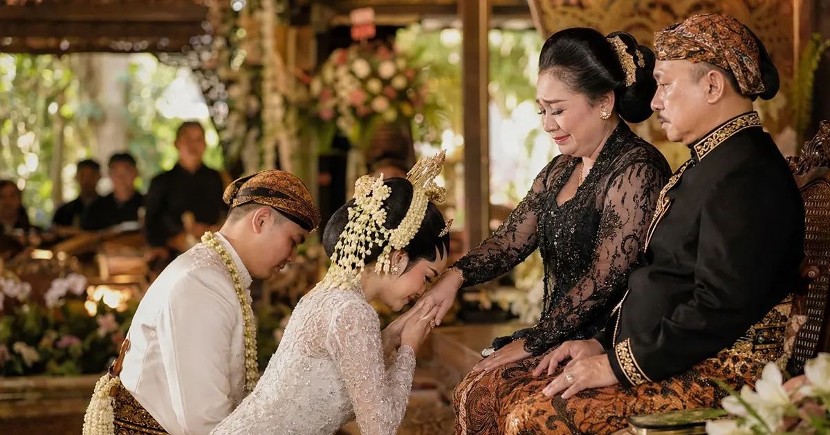 8 Contoh Kata-Kata Sungkeman Pernikahan yang Tulus dan Menyentuh Hati 1 tata cara prosesi sungkeman