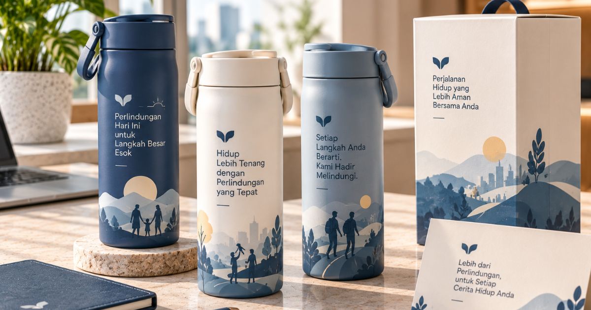 Souvenir Asuransi Tumbler Custom