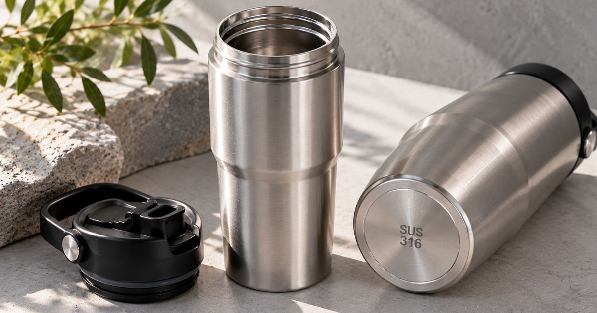 Perbedaan Tumbler SUS 304 dan SUS 316